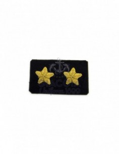 Stellette Giacca Oro Ricamate Per Uniforme (coppia)