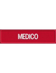 PATCH RICAMATA CISOM  - MEDICO