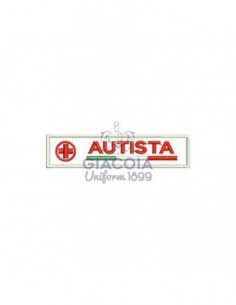 Patch Targhetta Autista Croce Rossa Italiana