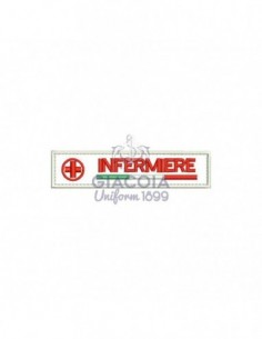 Patch Targhetta Infermiere Croce Rossa Italiana